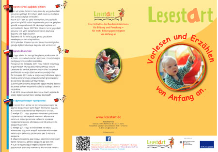 Flyer Lesestart